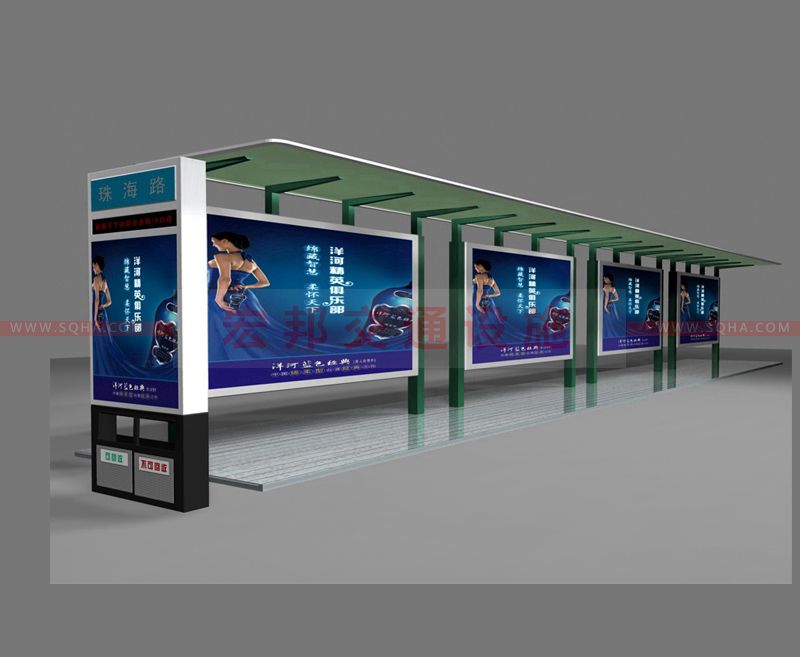 城市候車(chē)亭