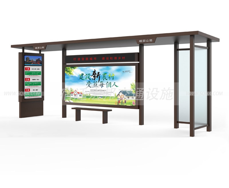 鄉(xiāng)鎮(zhèn)公交候車亭-鄉(xiāng)鎮(zhèn)公交候車亭廠家、制作、價格
