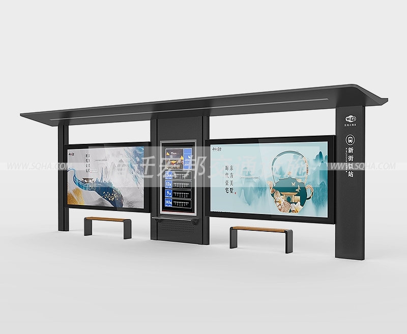 如何增加公交站臺(tái)候車亭的實(shí)用性配圖一